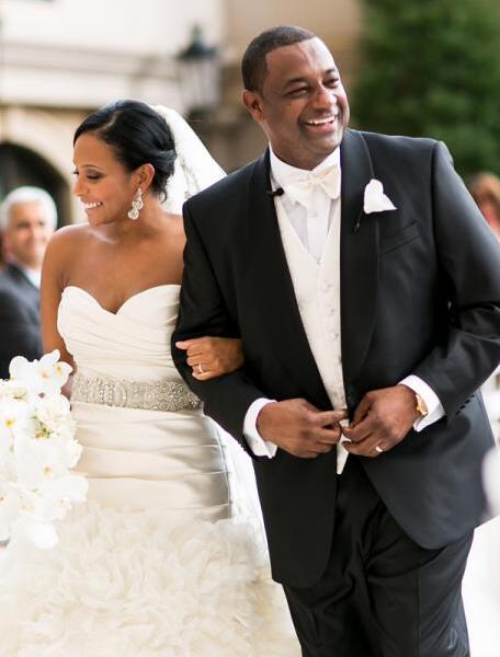 KENDRA GAMBLE AND JEFFREY WEBB WEDDING