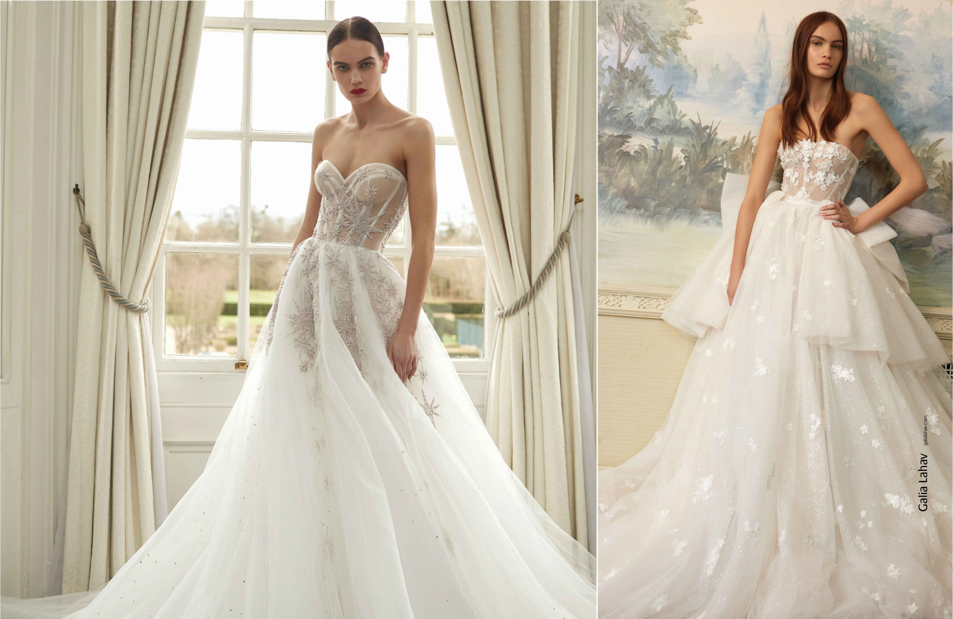 ANNA PAVLOVA INSPIRED GALIA LAHAV'S 2021 DANCING QUEEN BRIDAL COUTURE  COLLECTION