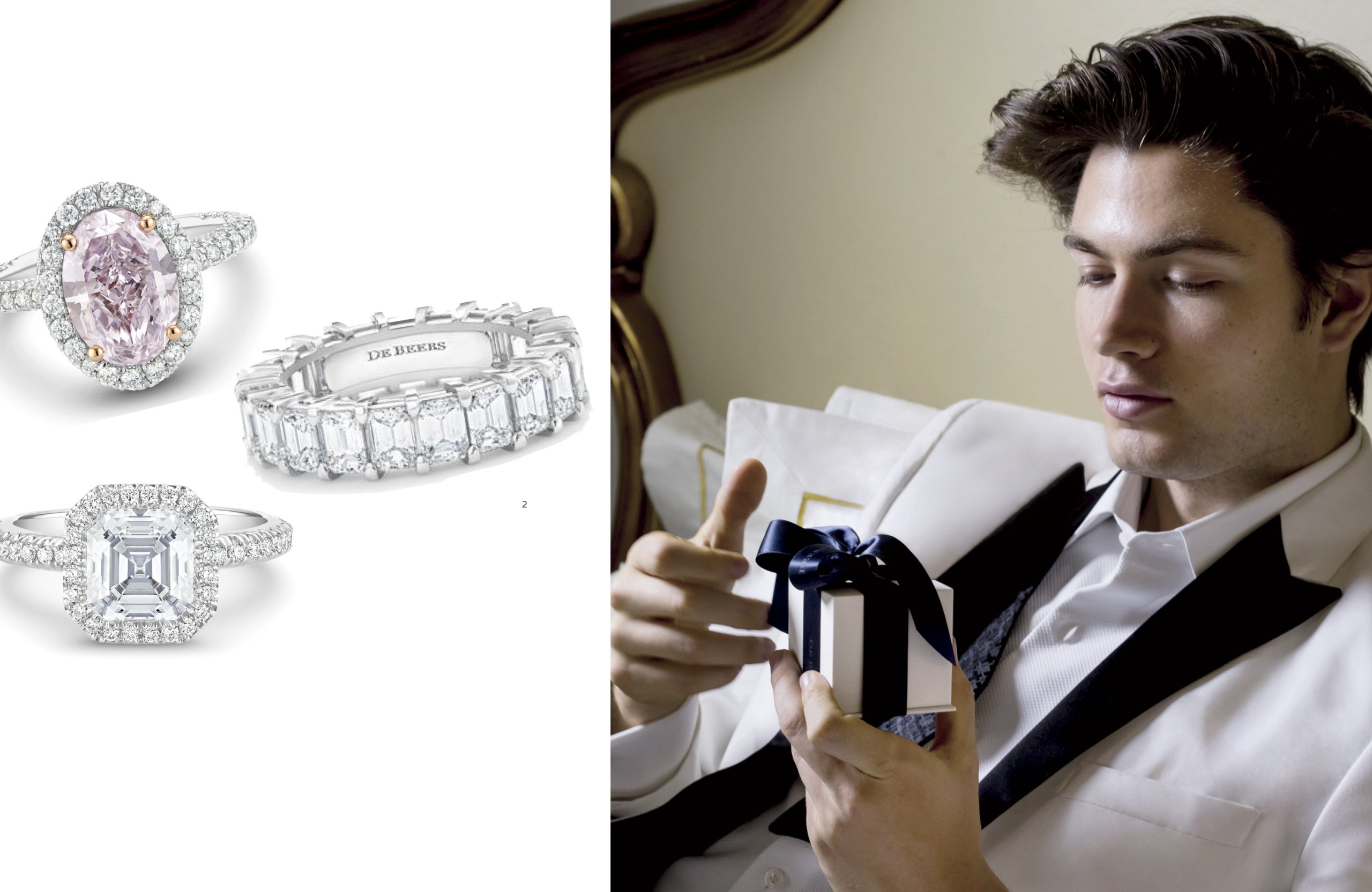 DB Classic 0.5ct round diamond engagement ring in platinum | De Beers | The  Jewellery Editor