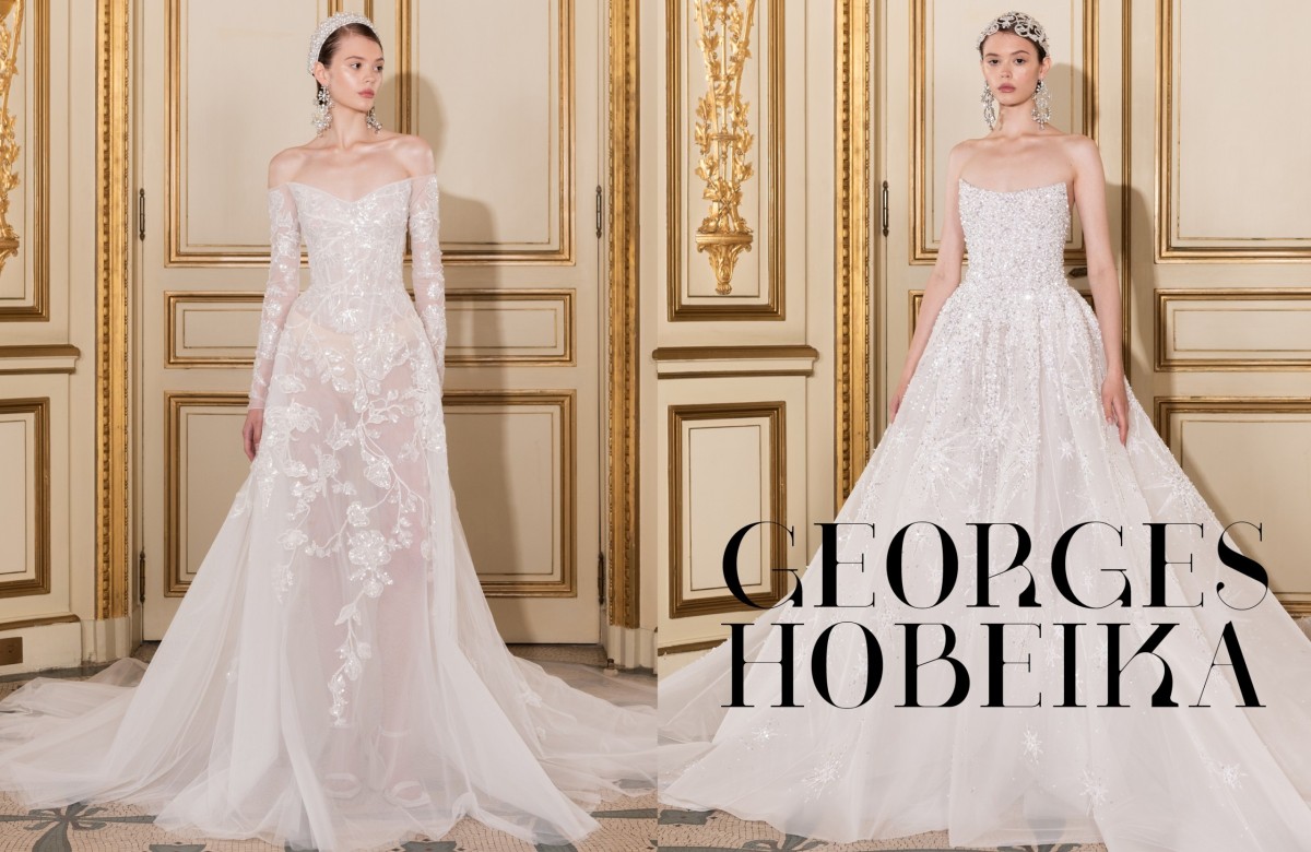 SPRING 2024 BRIDAL COLLECTION Wedding Style Magazine   GEORGE HOBEIKA 1200x780 